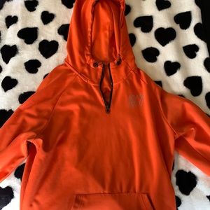 Men's Orange American egal Hoodie
